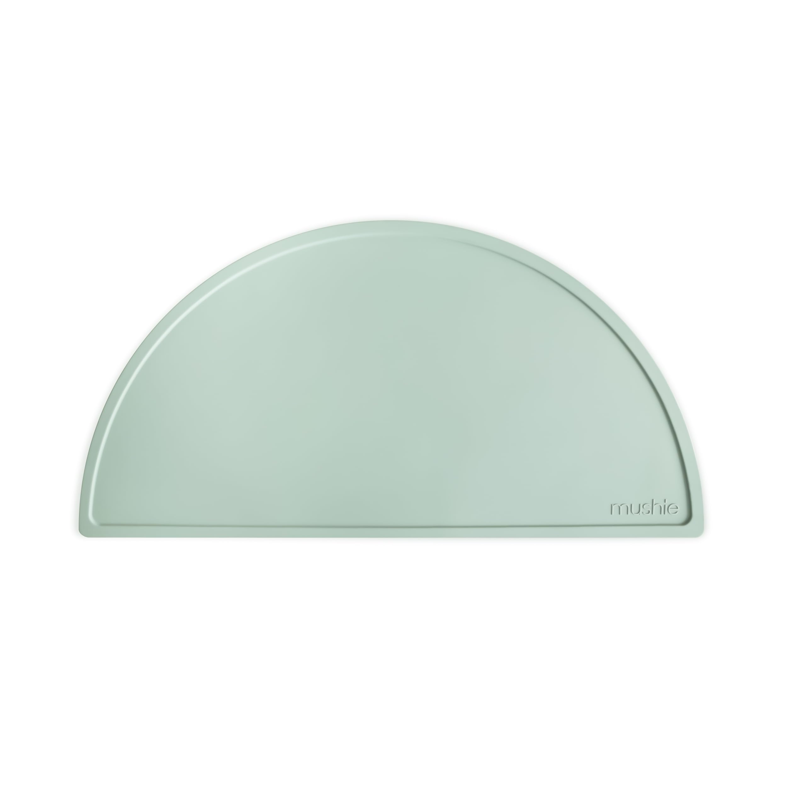 Mushie Silicone Placemat for Kids | Non-Slip Design | Material: Food-Grade Silicone | Easy-to-Clean & Stain Resistant | BPA & Phthalate Free (Cambridge Blue)