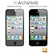 Archshield - iPhone 4S / iPhone 4 Premium High Definition (HD) Clear Screen Protector 3-Pack - Retail Packaging