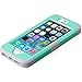 iPhone SE Case, iPhone 5S Case, iPhone 5 Case, BENTOBEN 3 in 1 Heavy Duty Rugged Hybrid Hard PC Soft Silicone Bumper Shockproof Anti-Scratch Case Cover for iPhone 5 5S SE, M409-Mint Green+Grey