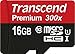 Transcend 16GB MicroSDHC Class10 UHS-1 Memory Card with Adapter 45 MB/s (TS16GUSDU1E)