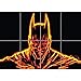 Doppelganger33 LTD Fractal Light Art Batman Orange Giant Wall Art Print Picture Poster G1166