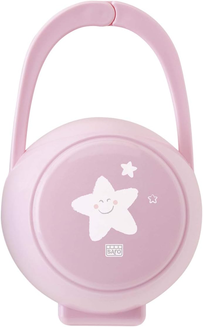 Saro 1481 - Cajita portachupete, rosa: Amazon.es: Bebé