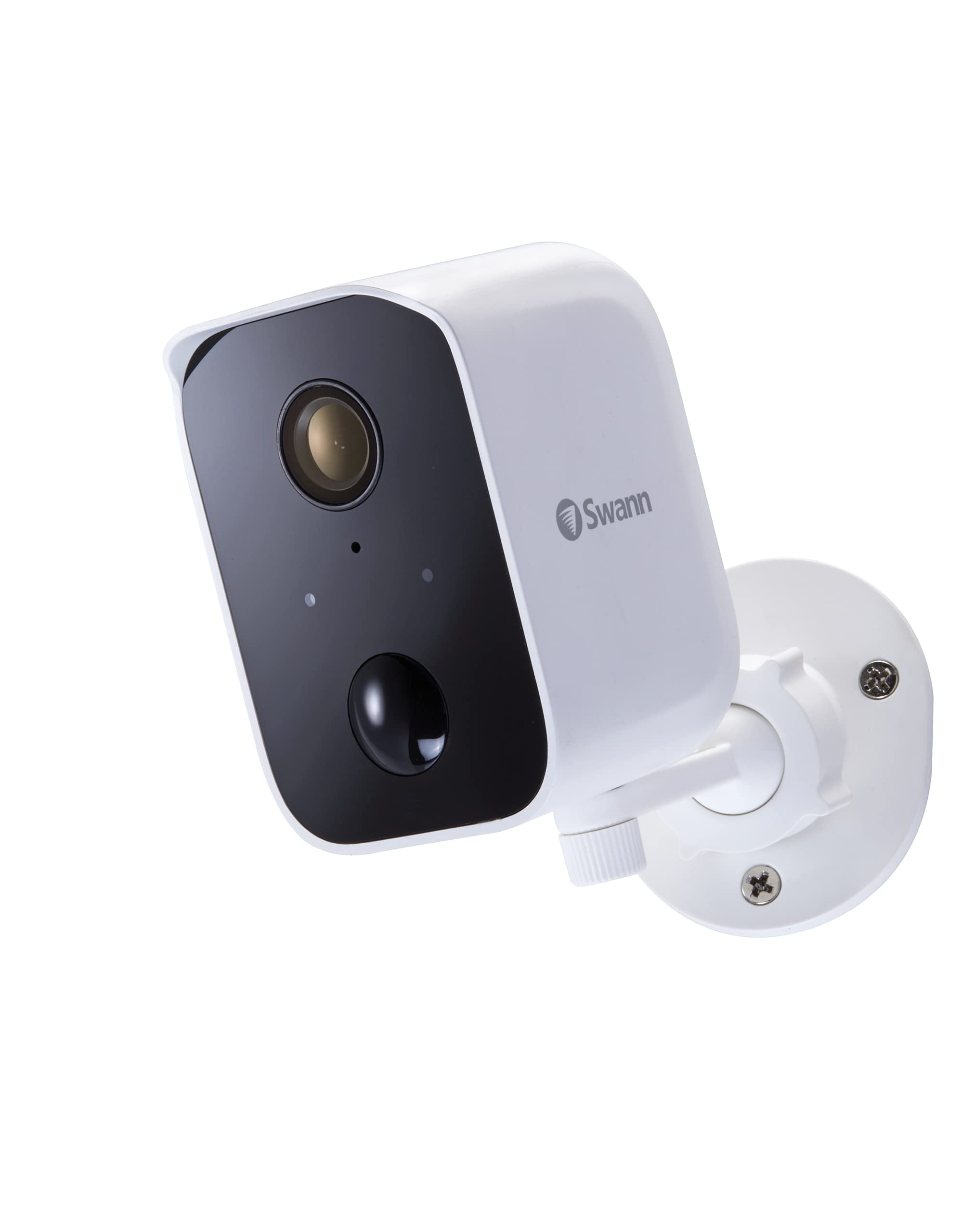 Swann CoreCam Wire-free 1080p Full HD Indoor & Outdoor Waterproof rechargeable Security Camera With Night Vision, 2-way Talk & Siren, Heat, Motion & Person Detection, Free Cloud & Local Recording