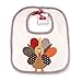 Mud Pie Unisex-Baby Newborn Turkey Bib