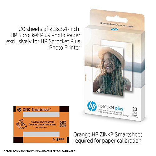 HP Photo Paper exclusively for HP Sprocket Plus Instant Photo Printer