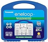 Panasonic KJ17MCC82A Eneloop Power Pack for 8AA, 2AAA, 2 C Spacers, 2 D Spacers, Advanced Individual Battery Charger (Electronics)