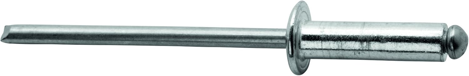 Rapid Rivets Standard Alumium rivets, 4,8 x 10 mm, 5000380 - 100 Pieces, Silver/ Blue/ Clear, 4.8 x 10mm - Image 3