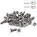 Hex Bolts with Nuts Assortment Kit, LOKMAN 20 Pack Premium 304 Stainless Steel Hex Bolts with Nuts Fastener Set, Size M6x16mm