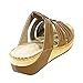 HerStyle Women's Manmade Antsy Low Wedge with Padded Insole