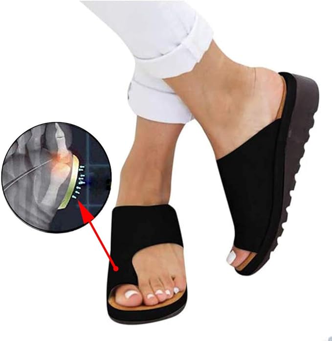 Aupast Womens Comfy Platform Sandals, Flip Flop Sandals for