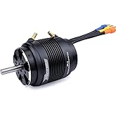 4074 Brushless Rc Boat Motor, Surpass Hobby 2000KV 4 Poles Brushless Motor with Cooling Set for RC Boat (2000kv)