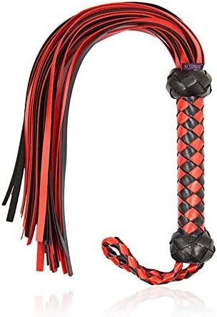 MSsmart Leather Equestrian Horse Sport Crop and with Braided Handle