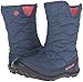 Columbia Girls' Youth Minx Slip Omni-Heat Waterproof-K Snow Boot, Dark Mountain/Melonade, 2 M US Little Kid