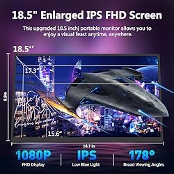 Portable Monitor 18.5 Inch 120 Hz 1080P 100% sRGB