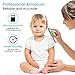 Forehead Ear Thermometer, Hizek Dual Function Baby Thermometer Infrared with Instant Scan, LCD Display, Fever Indicator, Memory Function Clinical Monitoring for Adult Kids Infant