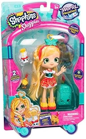 Shopkins Series 8 World Vacation Shoppies Doll - Spaghetti Sue (Dispatched From UK)