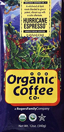 The Organic Coffee Company, Hurricane Espresso - 12 oz. Whole Bean