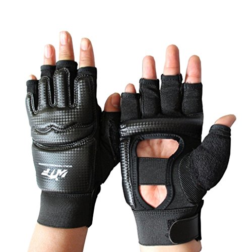 RungearTaekwondo Training Boxing Gloves, WTF Approved Martial Arts Muay Thai TKD Punching Bag Mitts MMA Sparring Karate Gloves for Men Women Kids