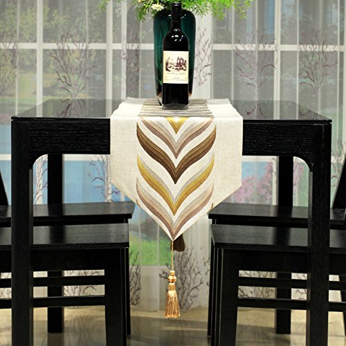 The Hotel Restaurant Table Runner Dining Room Ling Room Table Decoration Cloth Tassel A 32x260cm 13x102inch Buy Online In Antigua And Barbuda At Antigua Desertcart Com Productid 63422766