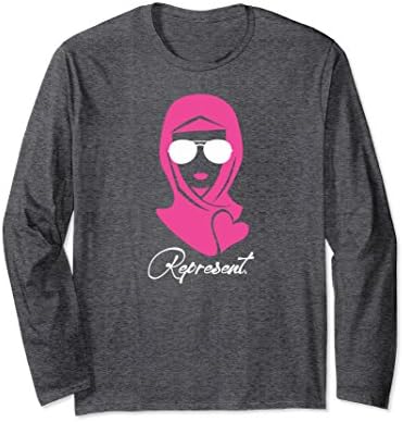 Unisex Hijabi Represent XL: Dark Heather