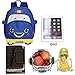 Zoo Small Bee Toddler Backpack with Leash Kids Kindergarten Chest Strap Knapsack