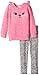 Youngland Girls' Animal Sweater Tunic with Printed Leggings