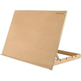 MEEDEN Extra Large Tabletop Easel: Wooden Easel for Painting Drawing Board | Adjustable Sketching Drafting Table Top Easel - Portable Beech Wood Desktop Art Easel Stand for Adults, Artists, Student