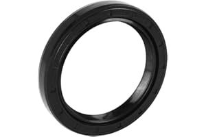 X AUTOHAUX 40mm X 52mm X 7mm Black Rubber Cover Double Lip TC Oil Shaft Seal for Car Auto