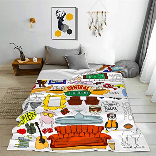 Friends TV Show Blanket Friends Fleece Throw Blanket Super Soft Cozy