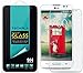 TechFilm®- LG Optimus L70 [Tempered Glass] Screen Protector, Premium Ballistic Glass Round Edge [0.3mm] Ultra-Clear Anti-Scratch, Anti-Fingerprint, Bubble Free, Maximum Screen Protection from Bumps, Drops, Scrapes, and Marks [1 Pack]- Retail Packaging