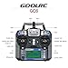 GoolRC OEM GC6 (Custom Flysky FS-i6) 2.4G 6CH Transmitter and GC-6 6CH Receiver with Carring Bag&Neck strap for RC Helicopter Multicopter Fixed-wing Mode 2
