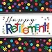 Officially Retired Multicolor Luncheon Napkins - 6.5