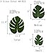 Tropical Palm Leaves Jungle Party Decorations Plant Imitation Leaf for Hawaiian Luau Birthday Hula Theme Party Supplies(48PCS)