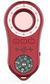Anti Spy Detektor Infrarot Versteckte Kamera Detektor Multifunktional Infrarot Detektor Anti Kamera Detektor Kleine Anti Uberwachungsgerat Scanning Fur Singles Paare Reisen Verleih Haus Rot Amazon De Baumarkt