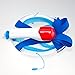 Dowellife Tubeless Full dry Full Face 180° Vision Diving Anti-Fog Snorkel Mask. No Chokes Water (blue, Small&Medium)