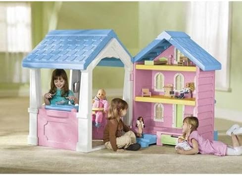 little tikes 2 in 1 dollhouse playhouse