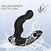 Prostate Massager Vibrating Anal Plug with 2 Intense Motors 11 Speeds Vibration, Wireless Remote Control Rechargeable Waterproof Silicone Anal Sex Toys for Men Women and Couples