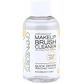 Cinema Secrets Original Makeup Brush Cleaner Solution - Professional Cleanser for Makeup Brushes - Quick-Drying, Rinse-Free Formula - Removes Stubborn Waterproof Make Up - Lemon