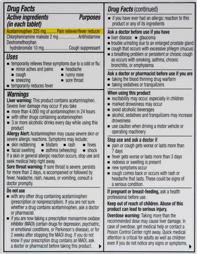 Coricidin Hbp Maximum Strength Flu, 20Count