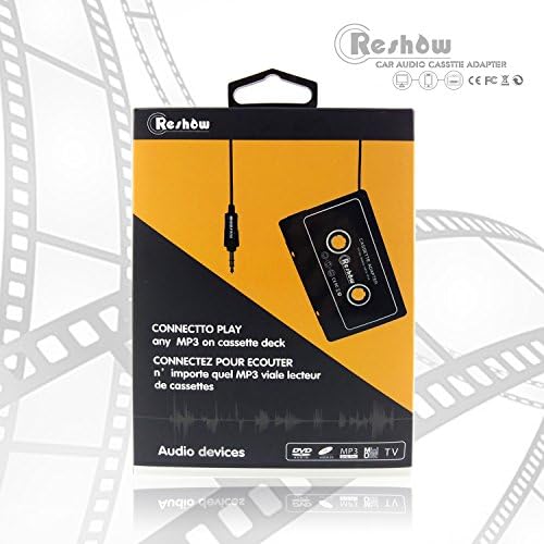 NETWIND Brand New 3.5mm Universal Car Audio Cassette Adapter for Smartphones