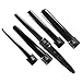 Herstyler 5 in 1 Curling Wand Set | Interchangeable Ceramic Curling Iron Set for Long Lasting Curls| Dual Voltage 5 in 1 Hair Curler Set with Two Temperature Settings | Sensational Charming Curls