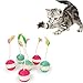 Pet Toy, Botrong Pet Cat Kitten Toy Rolling Sisal Scratching Cat Toy Funny Kitten Play Dolls - Random Color - 1 Piece