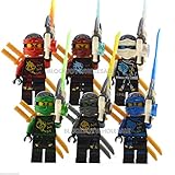 6 Minifigure Building Toys 2016 New