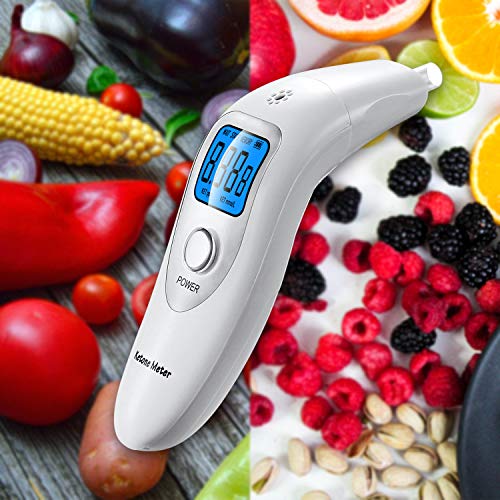 Anntoo Ketone Analyzer for Self-Ketosis Checking with 10pcs Replaceable Mouthpieces - Thumbnail 7
