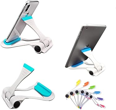 Klicop Support De Telephone Portable Pour Le Bureau Support De Tablette Pour Telephone Portable De Bureau Pliable Et Reglable Universellement Pour Smartphones Tablettes Et Lecteurs Electroniques Sup Amazon Fr High Tech