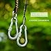 Veego Swing Straps, Set of 2 Tree Swing Hanging Kit 2000 LBS Heavy Duty 8.3 Feet Long with 6 Adjustable Loops each and 2 Carabiners Perfect for Any Swings
