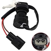 Ignition Key Switch for Yamaha Big Bear 400 2002-2008 | for Grizzly 700 2007-2008, Raptor 700/YFZ450R 2009-2023, YFZ450X 2010-2011,Replace 4SH-82510-00-00