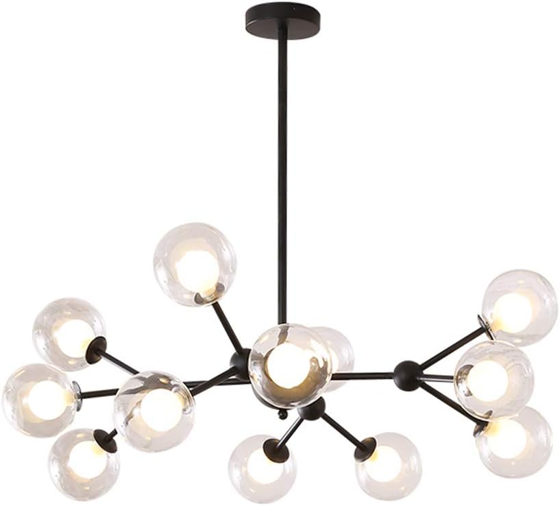 Surpars House Sputnik Chandelier, 12 Lights Modern Ceiling Light for