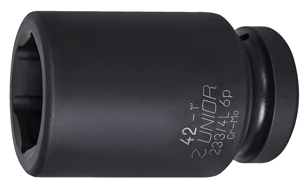 Unior U616777 Impact Socket 1Dr, Long Type 34mm