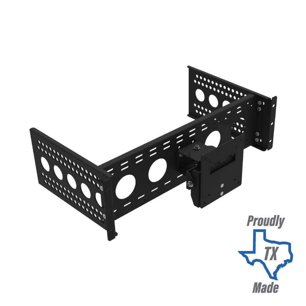 Lcd Rackmount Monitor Mua RackSolutions 3U Adjustable Monitor Rackmount with Pan & Tilt (No ...